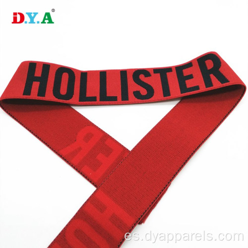 Cintura elástica de nylon nylon para ropa interior